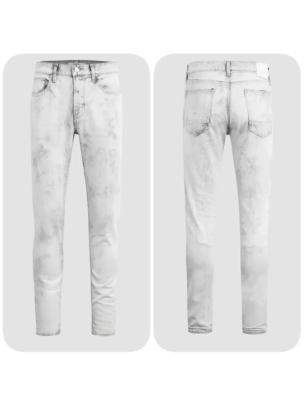 Copy - Hudson Zack Skinny Jean in color Polar
